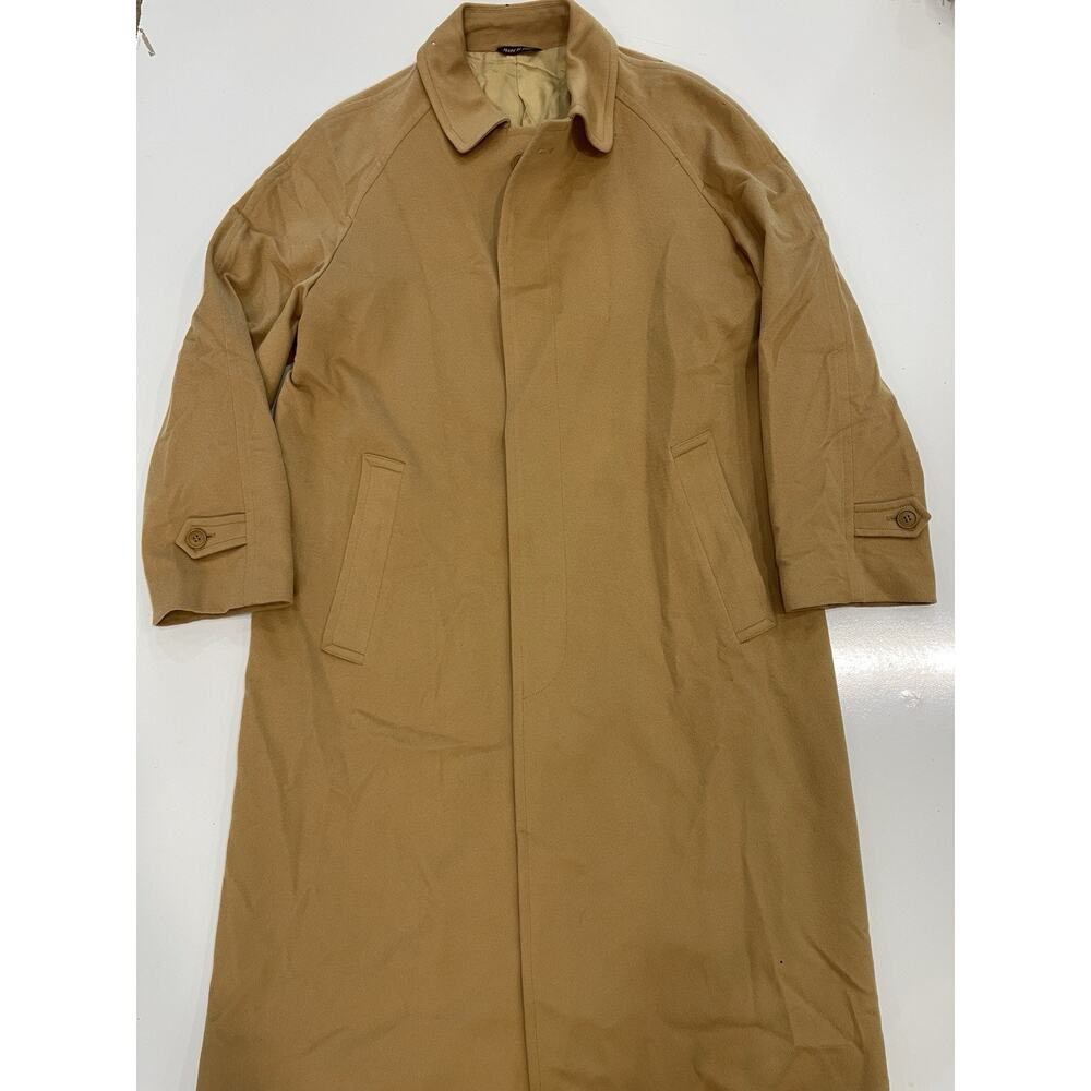 Basile Montenapoleone Milano Made In Italy Cashmere Coat Size 50